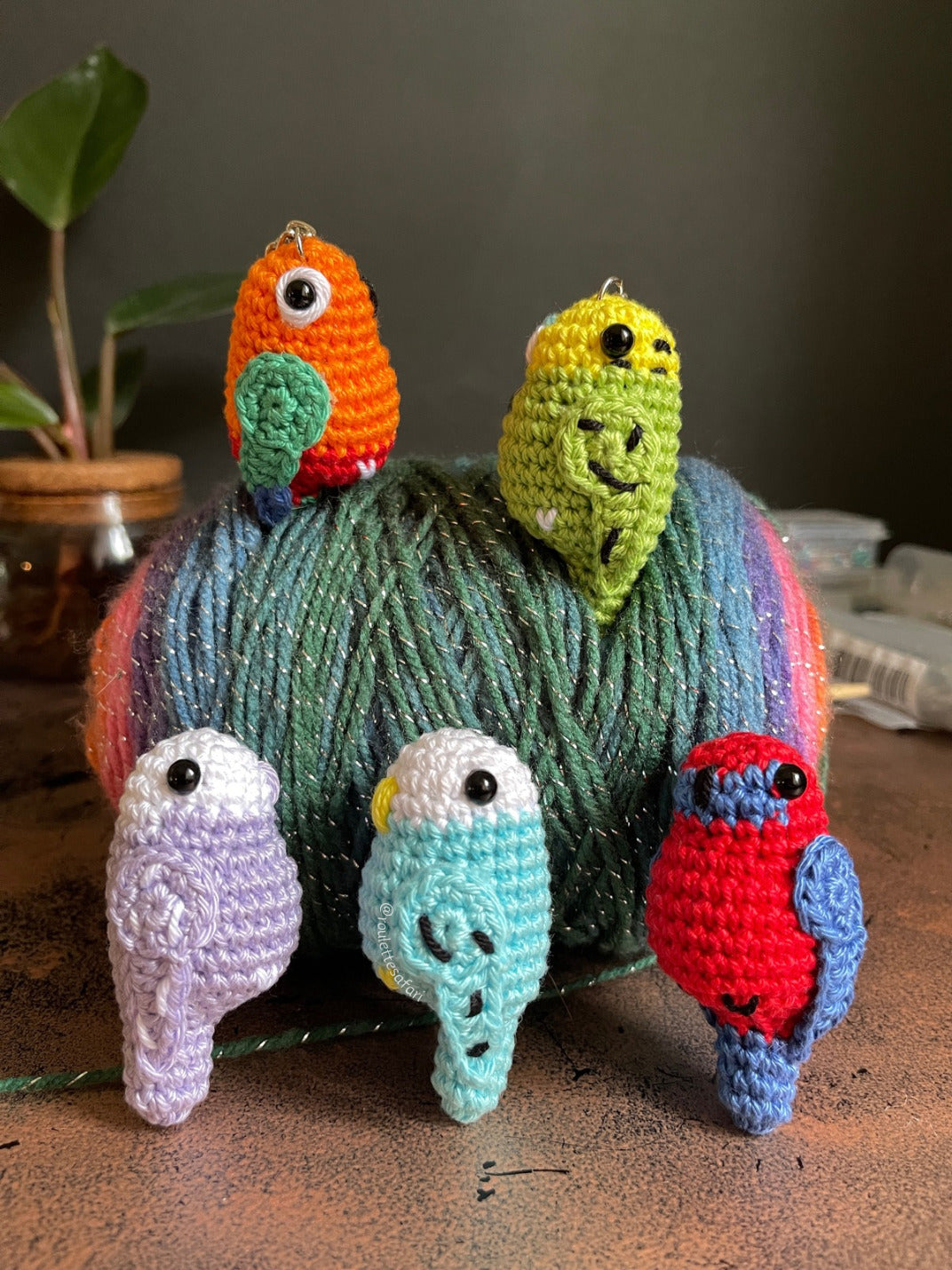 Crochet bird toys best sale