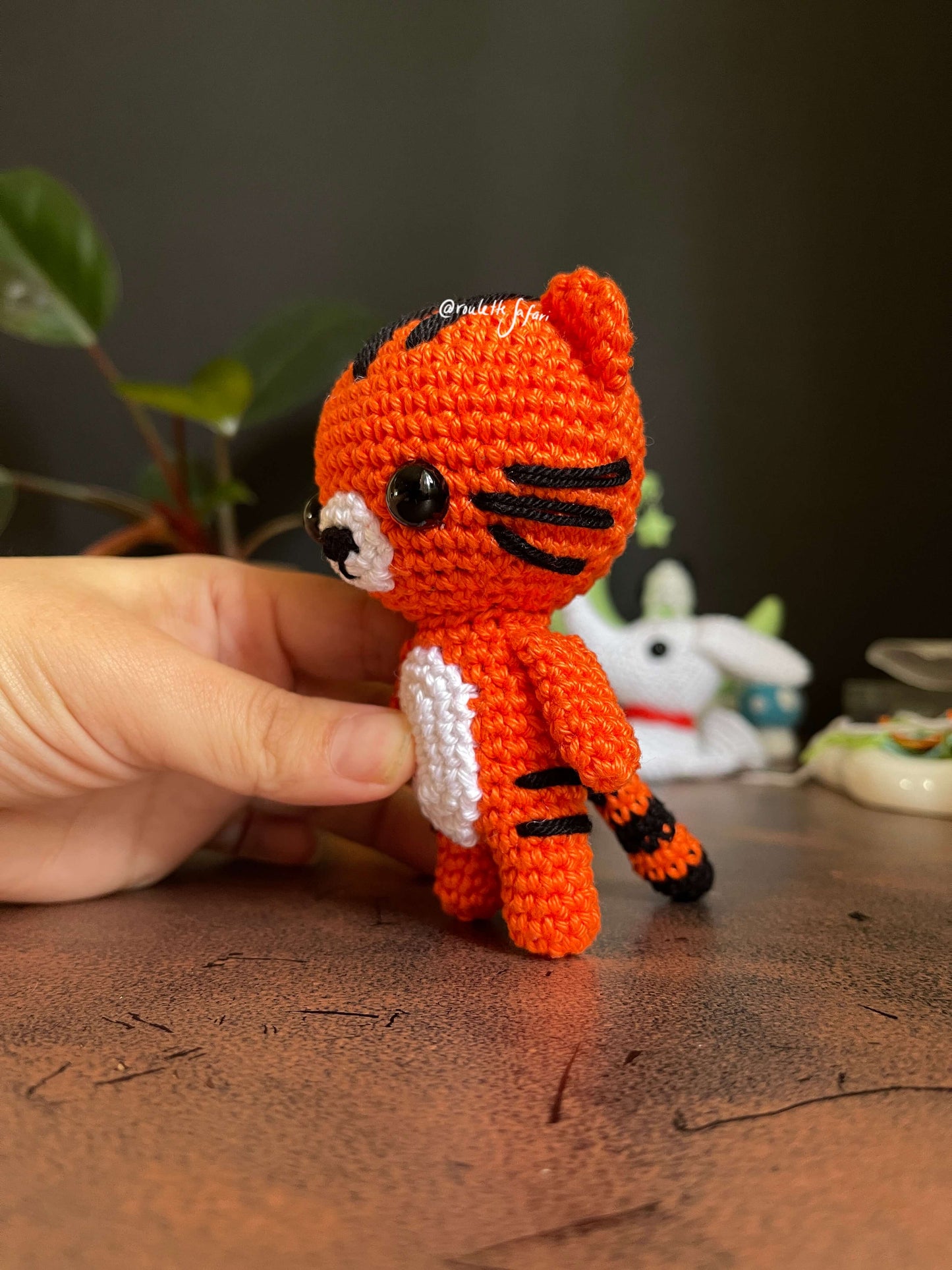 Crochet Amigurumi Tiger plush toy