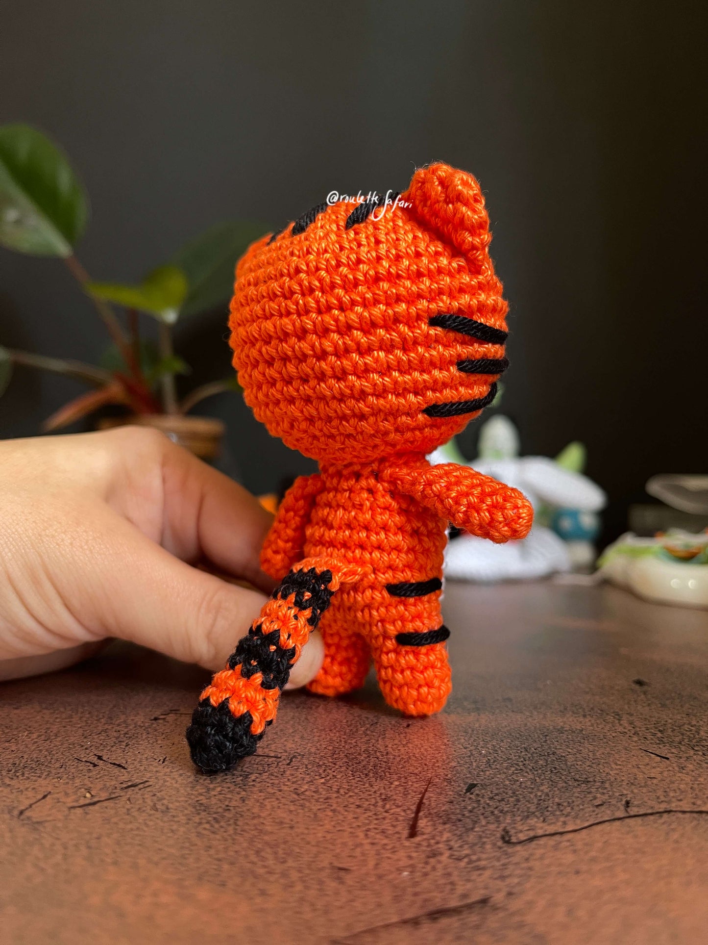 Crochet Amigurumi Tiger plush toy