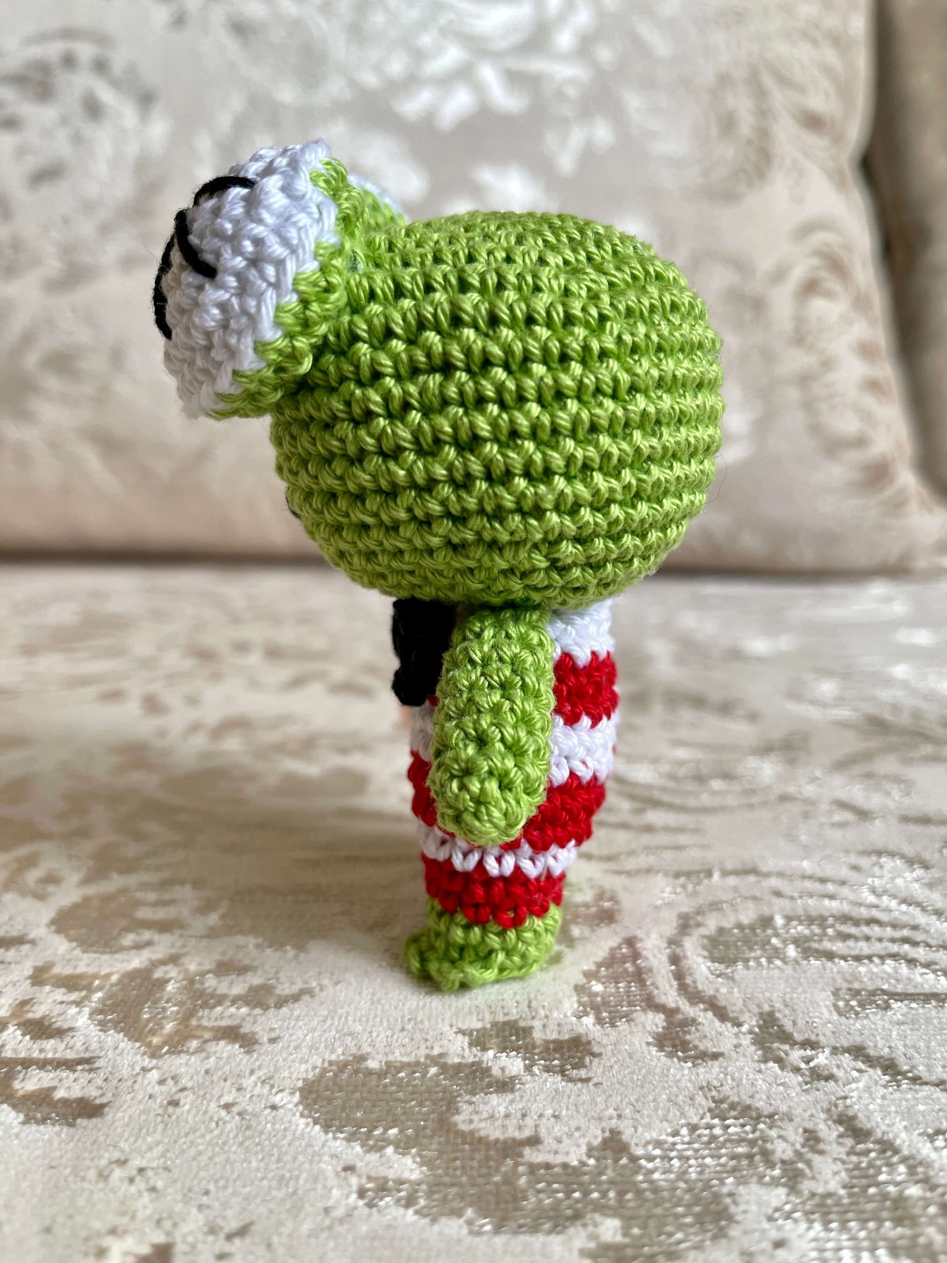 Crochet Amigurumi Keroppi plush toy Sanrio Characters keychain