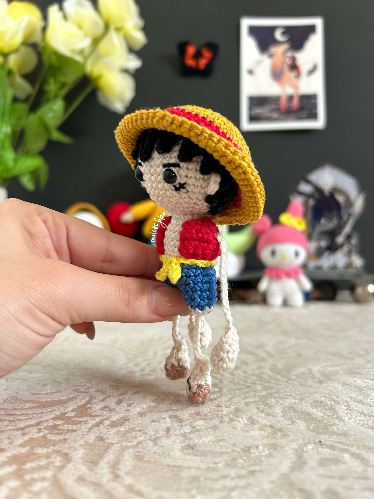 Luffy Keychain