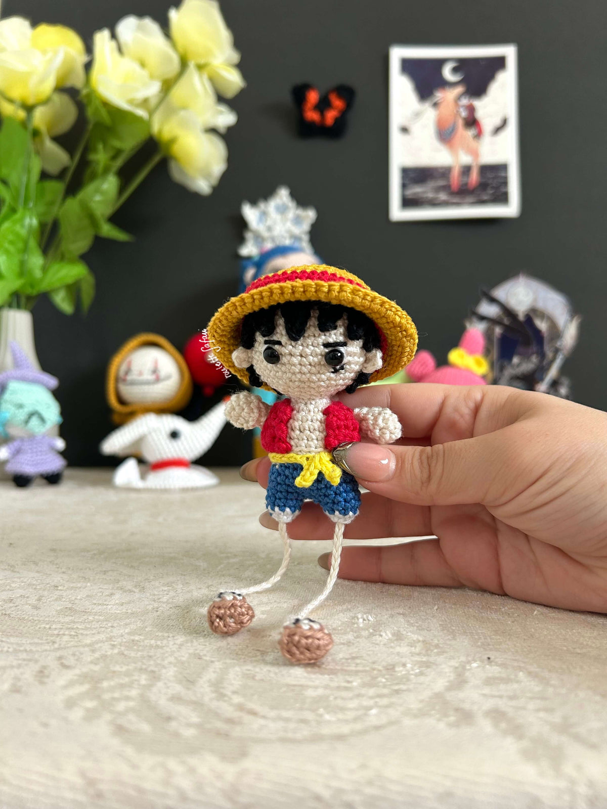 Luffy Keychain