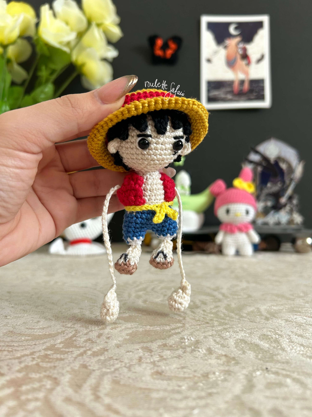 Luffy Keychain