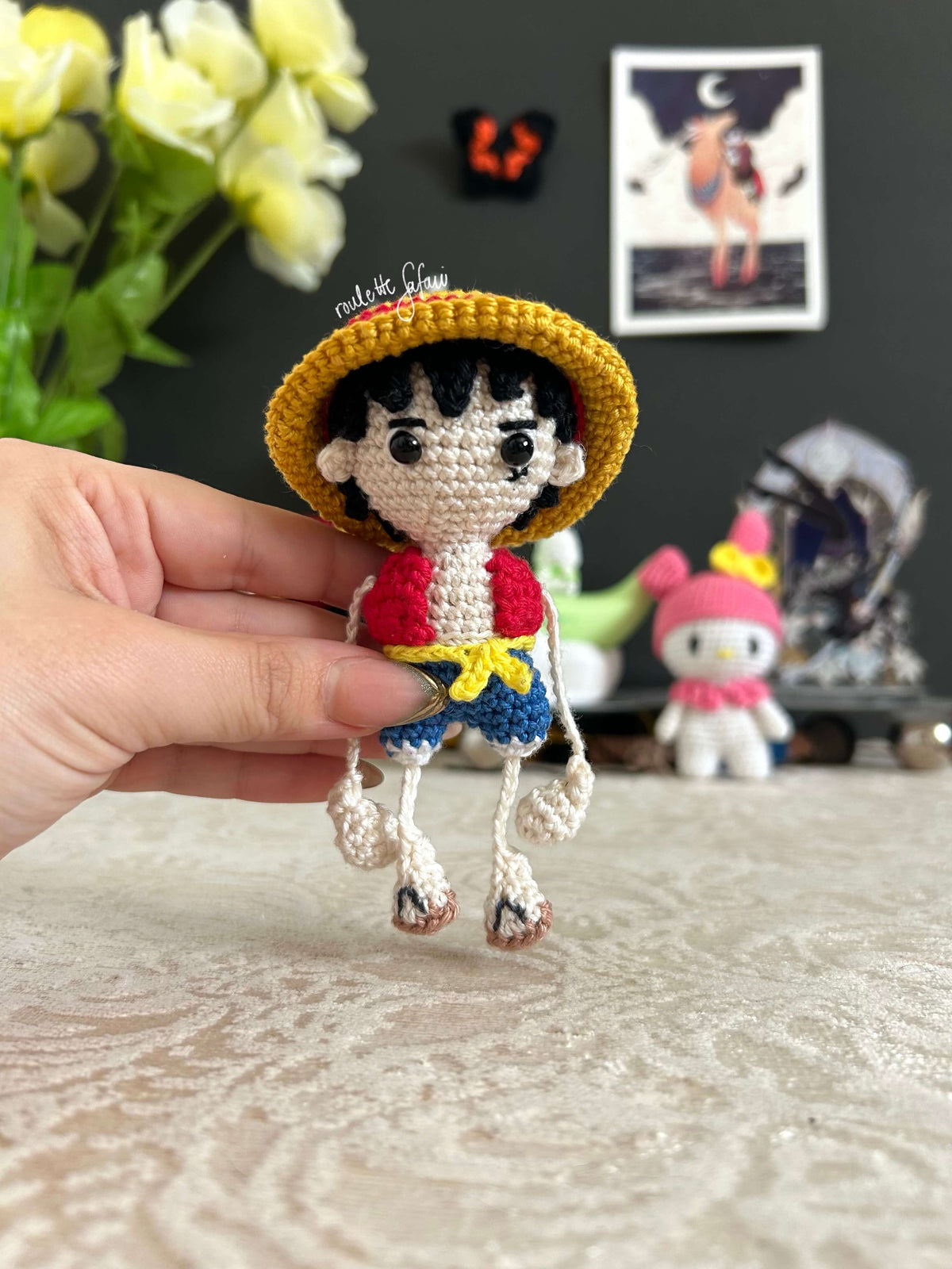 Luffy Keychain